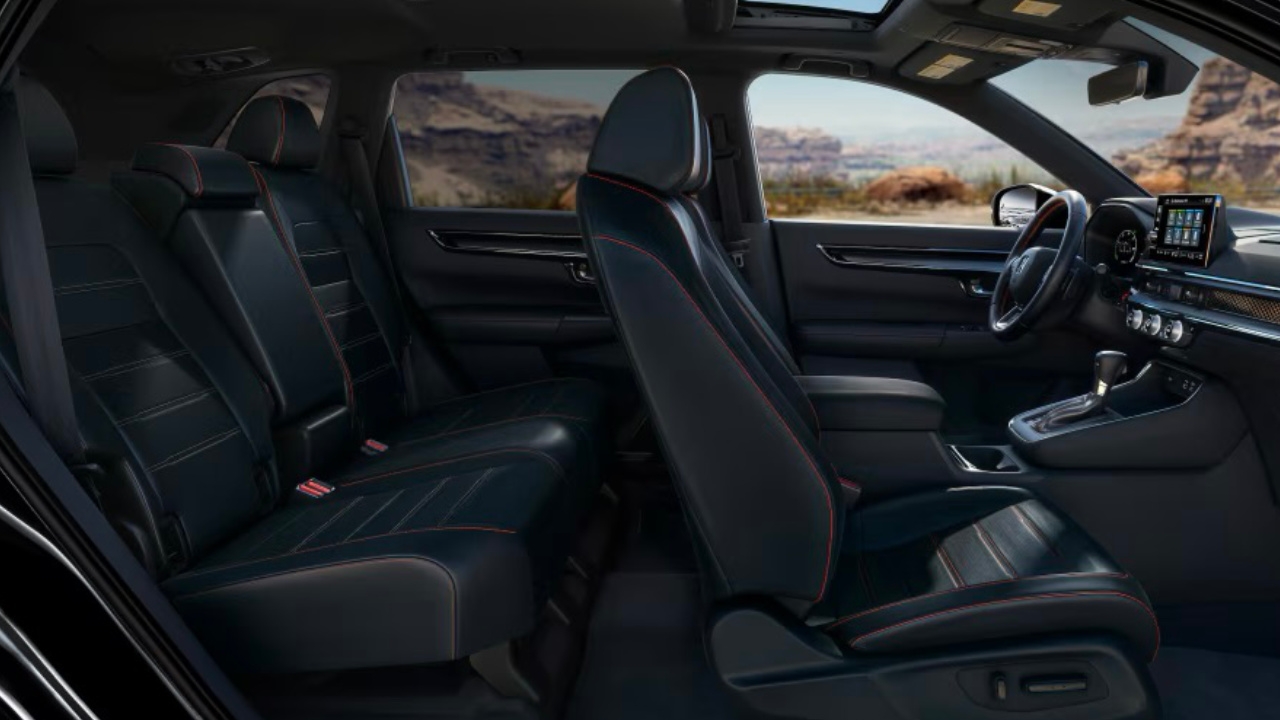 vue de l'habitacle d'un Honda CR-V 2025
