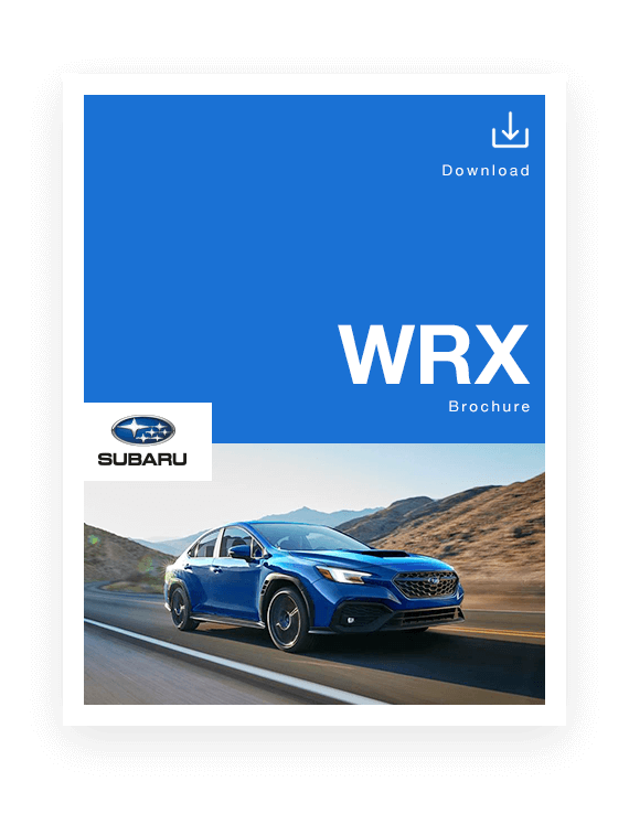 Subaru WRX Brochure
