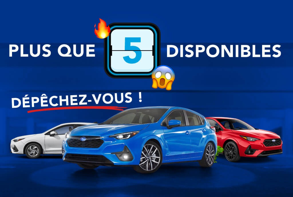 Pour une nouvelle Subaru Impreza 2025