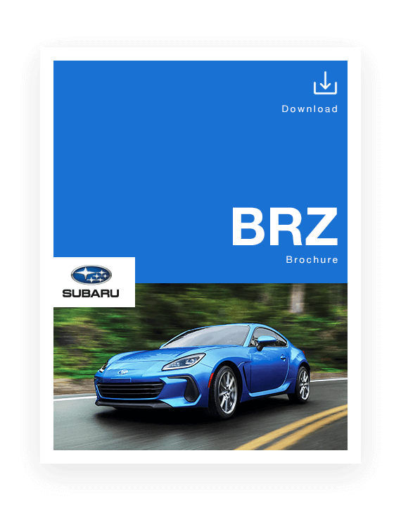 Subaru BRZ Brochure