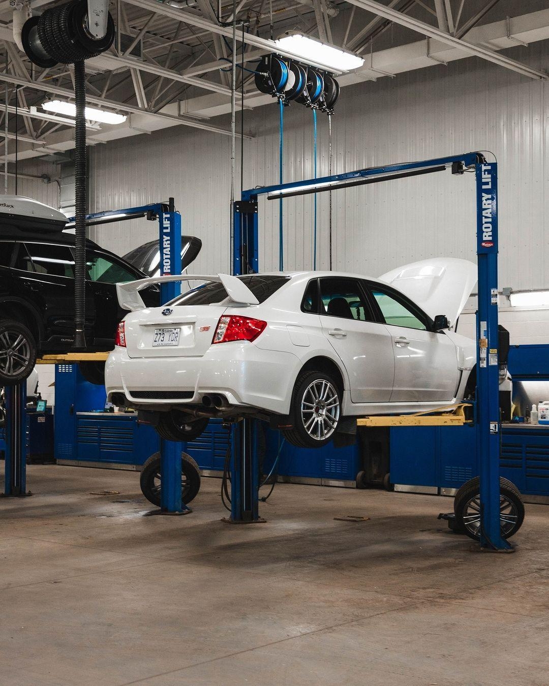 Réparation STI à Desjardins Subaru