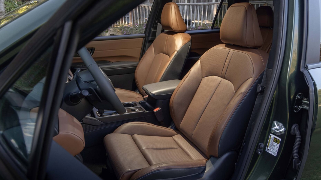 vue de l'habitacle d'un Subaru Outback 2026