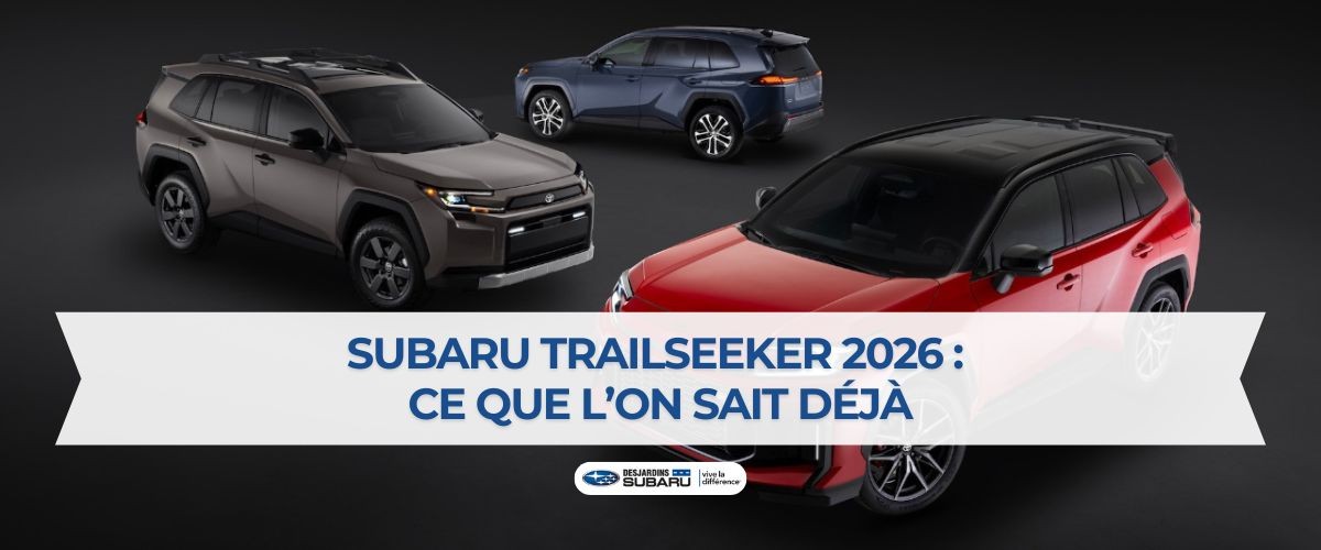 Subaru Trailseeker 2026 : ce que l’on sait déjà