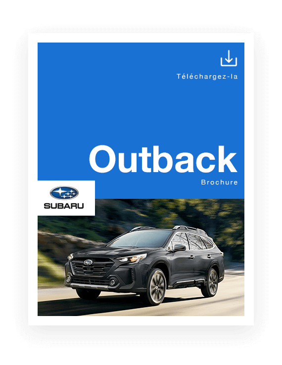 Brochure Subaru Outback