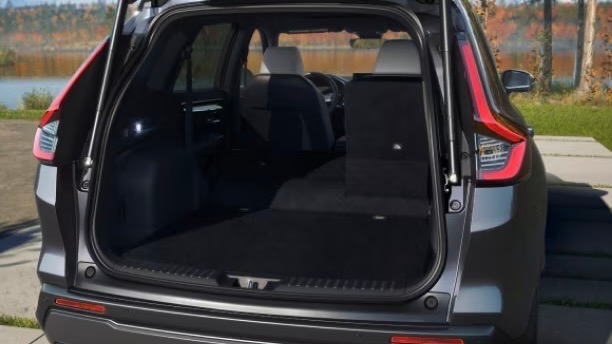 vue de l'espace de chargement d'une Honda CR-V 2025