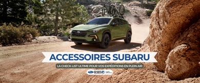 Accessoires Subaru : la check-list ultime pour vos expéditions en plein air