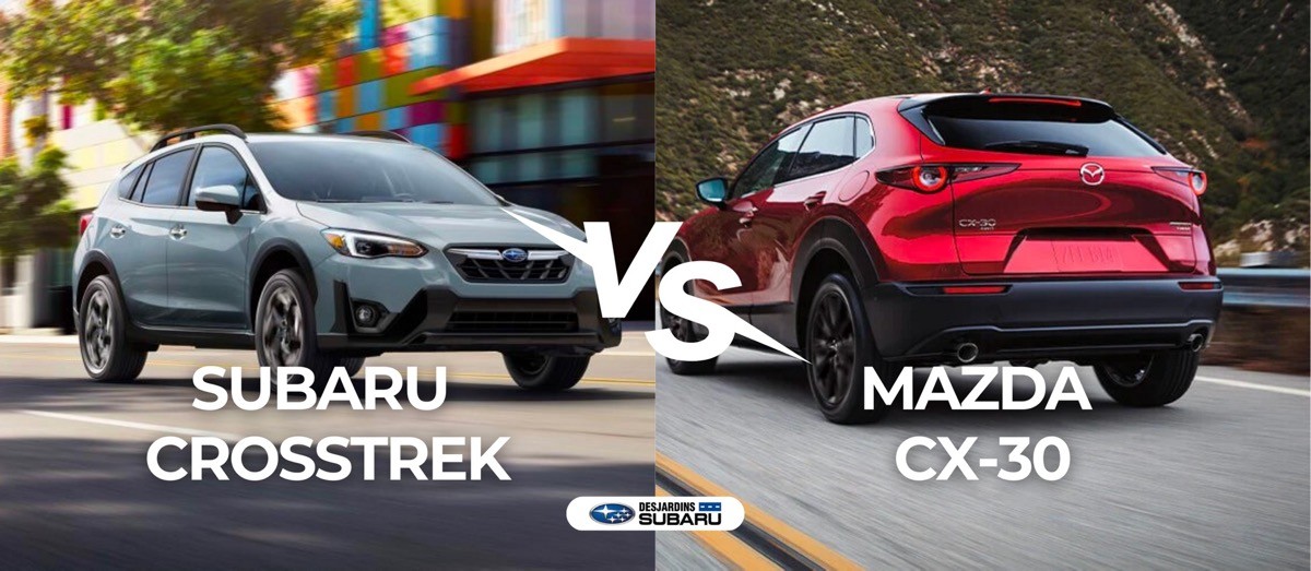 Mazda CX-30 vs Subaru Crosstrek