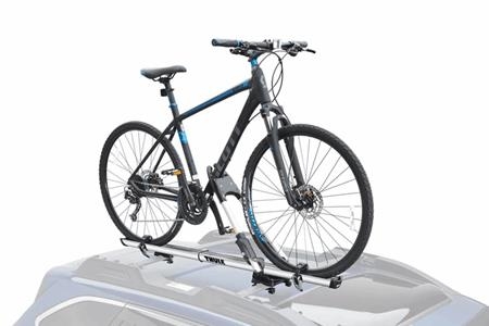 Porte-vélo Thule fixé par le cadre