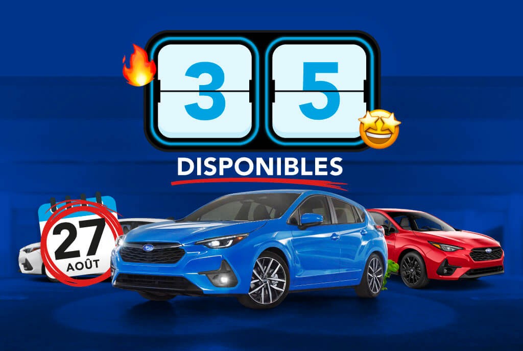 Arrivage MASSIF de Subaru Impreza 2025