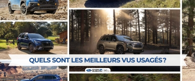 Quels sont les meilleurs VUS usagés