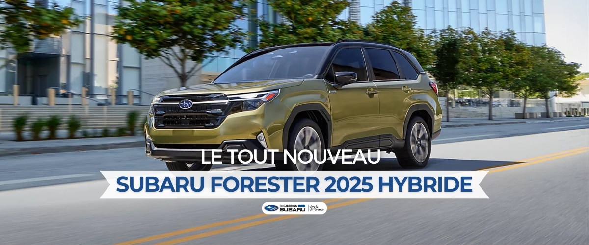 Subaru Forester hybride 2025 : prix annoncé !